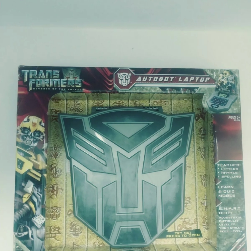 Hasbro Transformers Revenge Of The Fallen Autobot Laptop Optimus Prime Voice